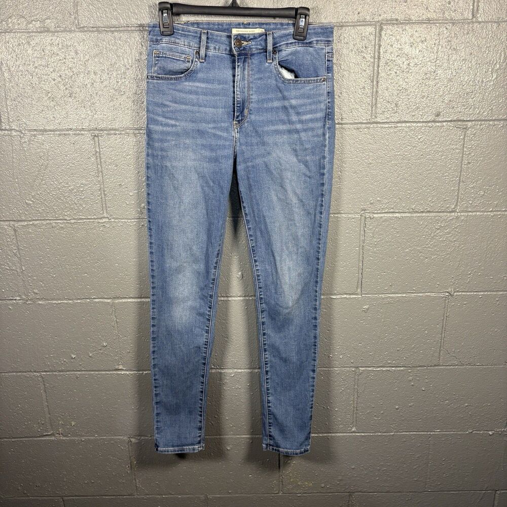 Levi's 721 Jeans Women's 29 High Rise Skinny Stretch Denim Medium Wash